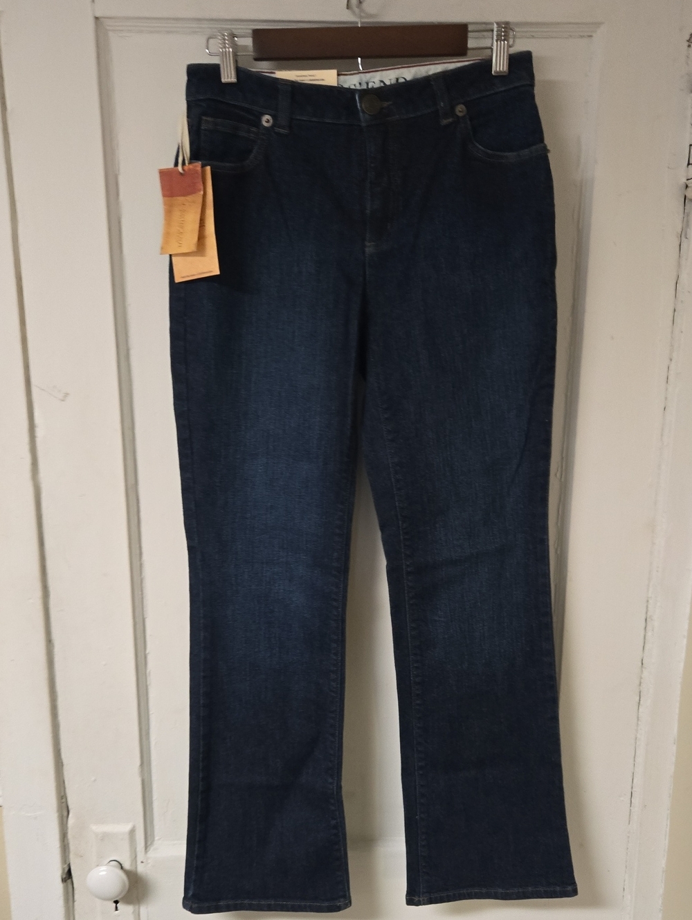 Nwt Lands' End Boot Cut Jeans 4